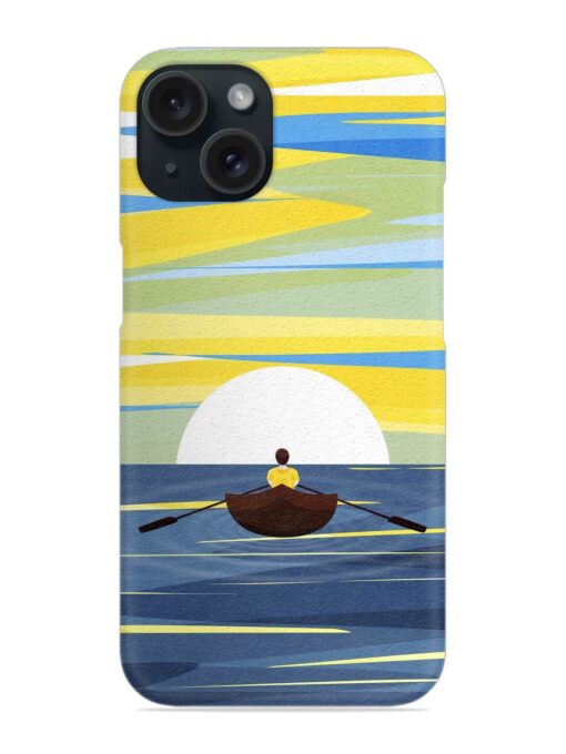 Rowing Person Ferry Paddle Snap Case Zapvi