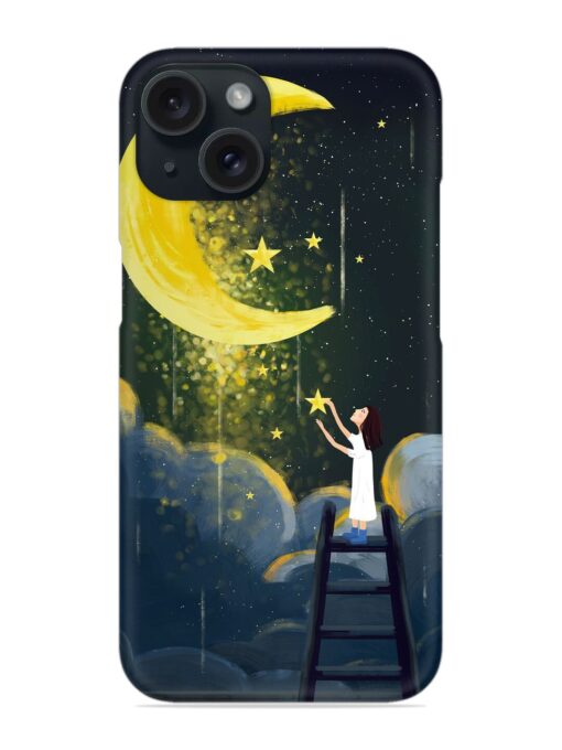 Moonlight Healing Night Illustration Snap Case Zapvi