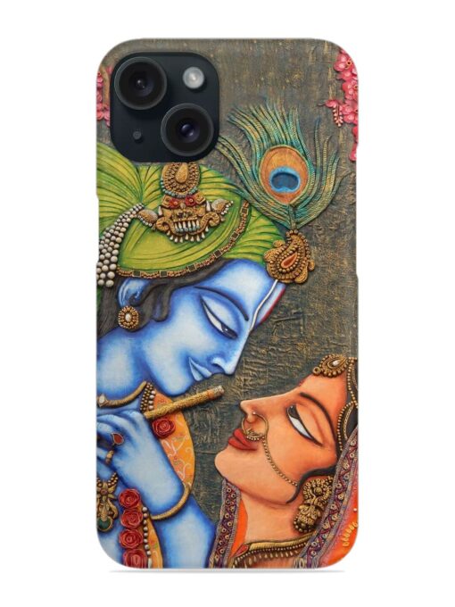 Lord Radha Krishna Flute Art Snap Case Zapvi