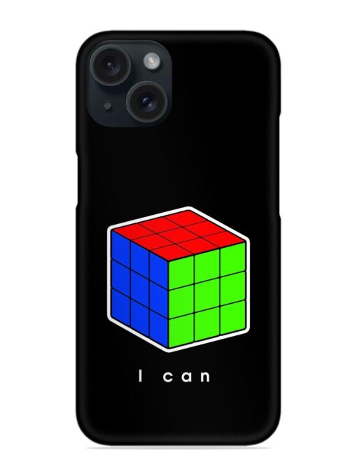 I Can Cube Design Snap Case Zapvi