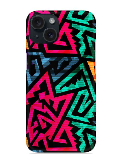 Bright Tribal Seamless Snap Case Zapvi