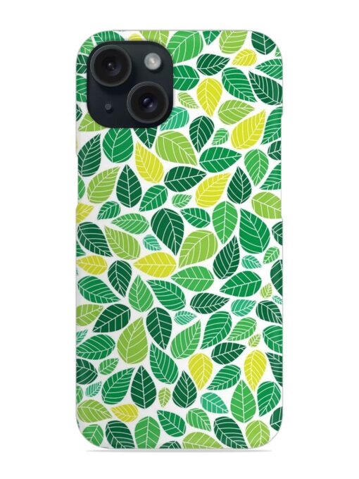 Abstract Colorful Leaves Snap Case Zapvi