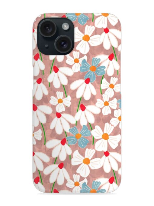 Abstract Petal Flowers Snap Case Zapvi