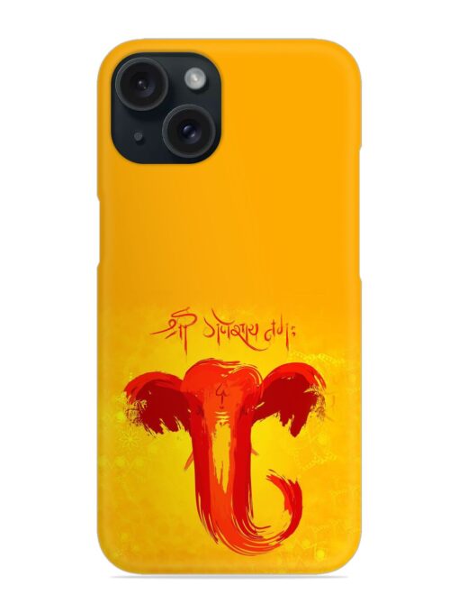 Illustration Lord Ganesha Snap Case Zapvi