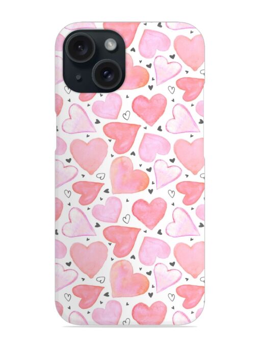 Seamless Pattern Watercolor Snap Case Zapvi