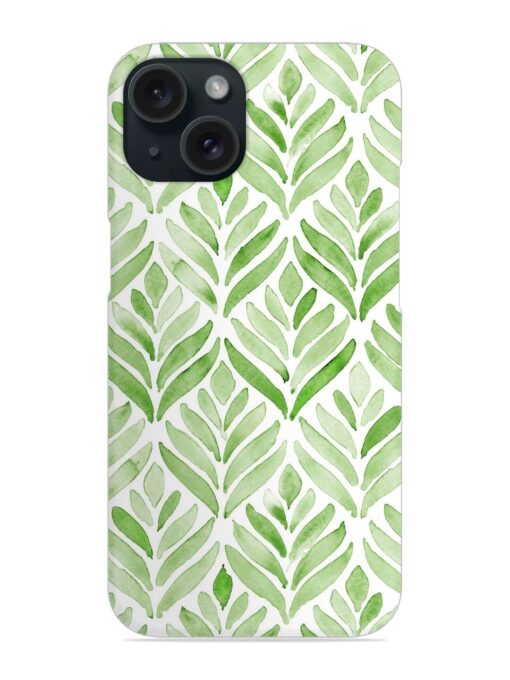 Hand Painted Green Snap Case Zapvi