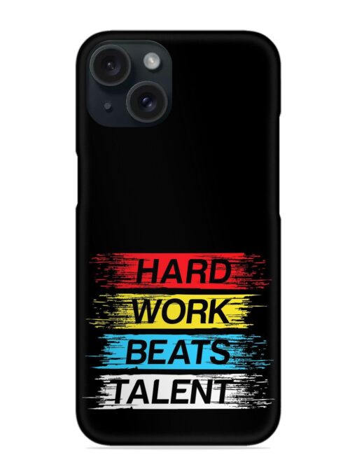 Hard Work Beats Snap Case Zapvi