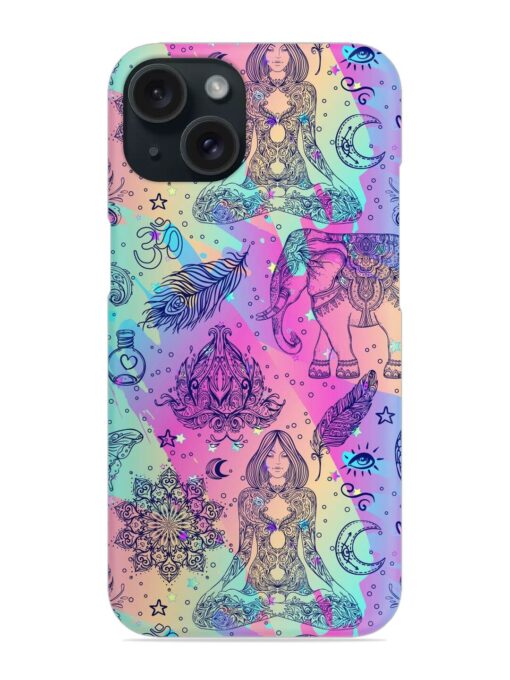 Colorful Rainbow Seamless Snap Case Zapvi