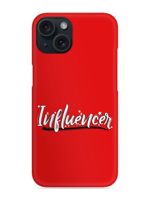 Influencer Lettering Trendy Snap Case Zapvi