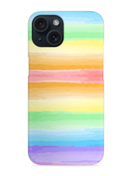 Watercolor Brush Stroke Snap Case Zapvi