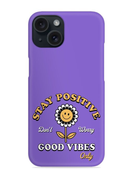 Retro Positive Flower Snap Case Zapvi