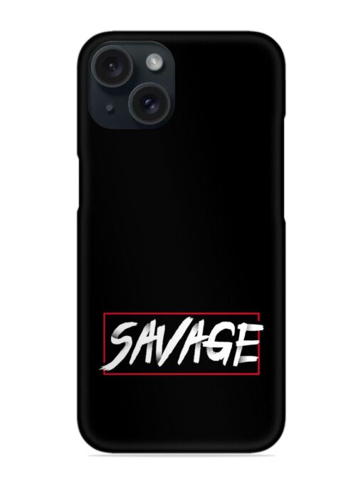 Savage Typography Dots Snap Case Zapvi