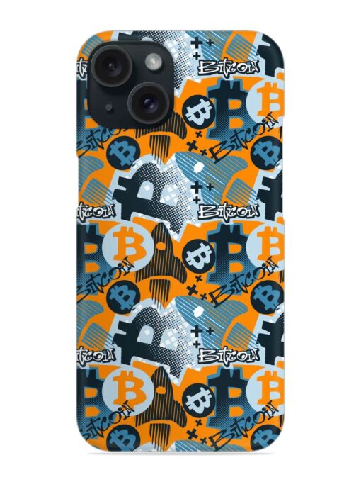 Bitcoin Doodle Style Snap Case Zapvi