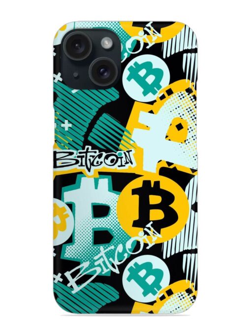 Bitcoin Doodle Style Snap Case Zapvi