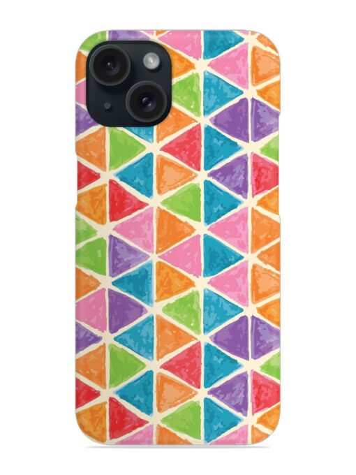 Seamless Colorful Isometric Snap Case Zapvi