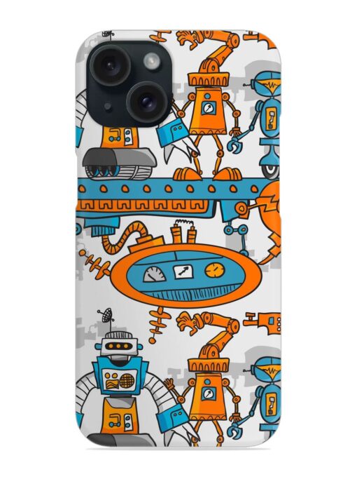 Seamless Pattern Cartoon Snap Case Zapvi