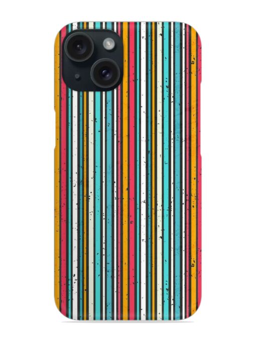 Abstract Grunge Stripes Snap Case Zapvi