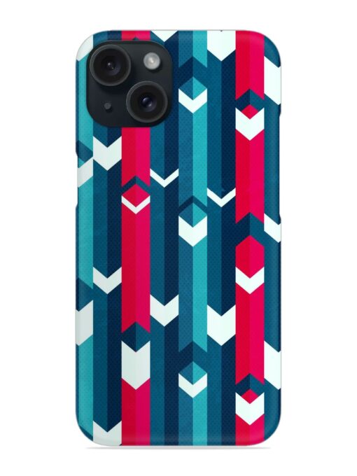 Blue Color Stripes Snap Case Zapvi