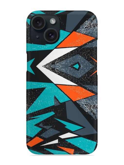 Abstract Geometric Seamless Snap Case Zapvi