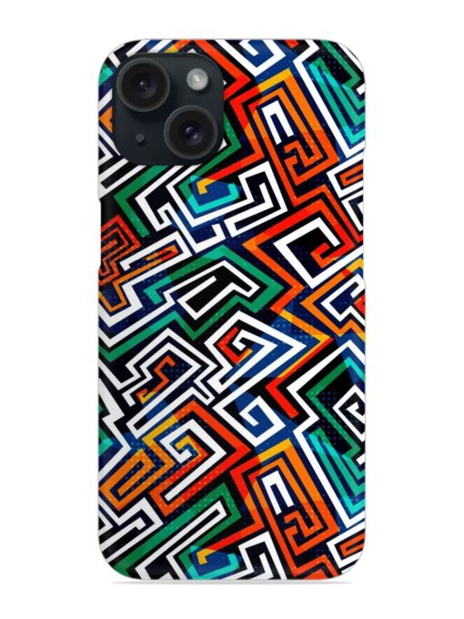 Abstract Maze Seamless Snap Case Zapvi