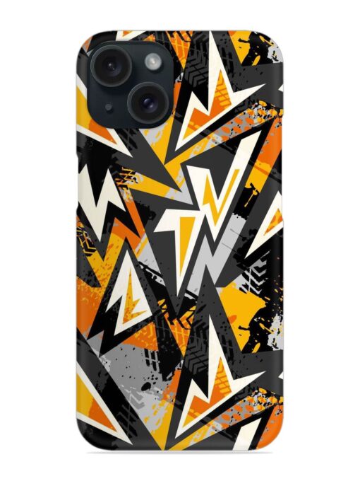 Abstract Seamless Chaotic Snap Case Zapvi