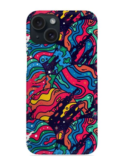 Colorful Abstract Space Snap Case Zapvi