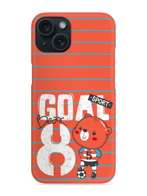 Cute Teddy Bear Snap Case Zapvi