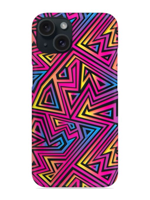 Neon Maze Seamless Snap Case Zapvi