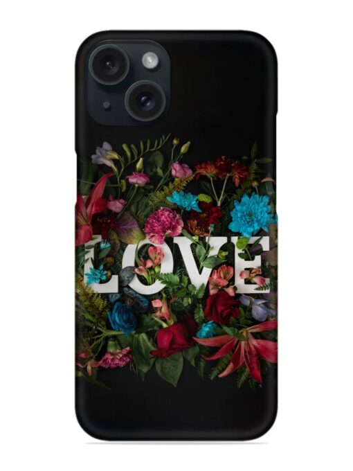 Lover Flower Art Snap Case Zapvi