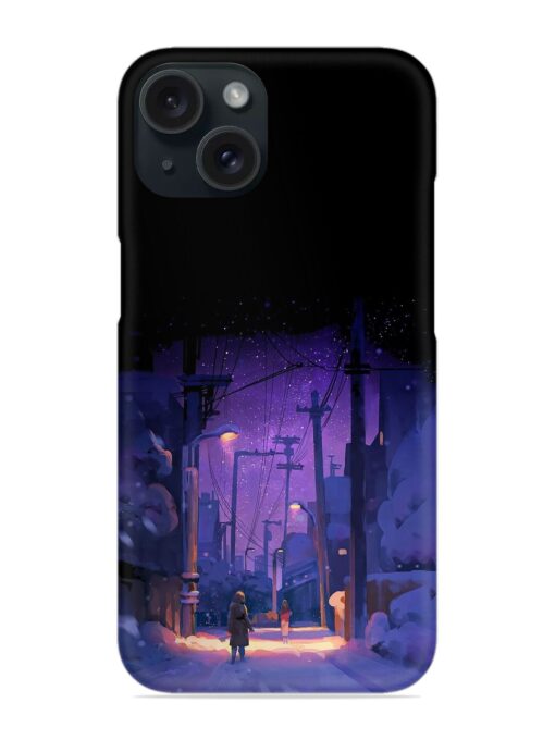 Winter Anime Art Snap Case Zapvi