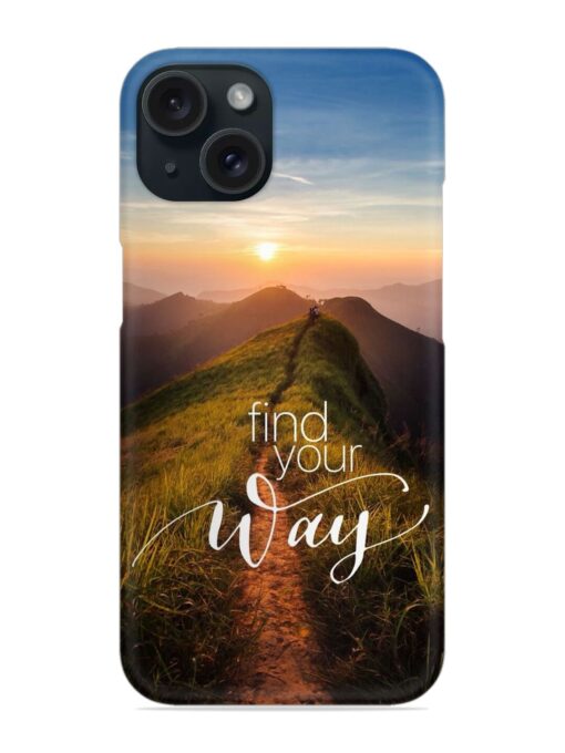 Find Your Way Snap Case Zapvi