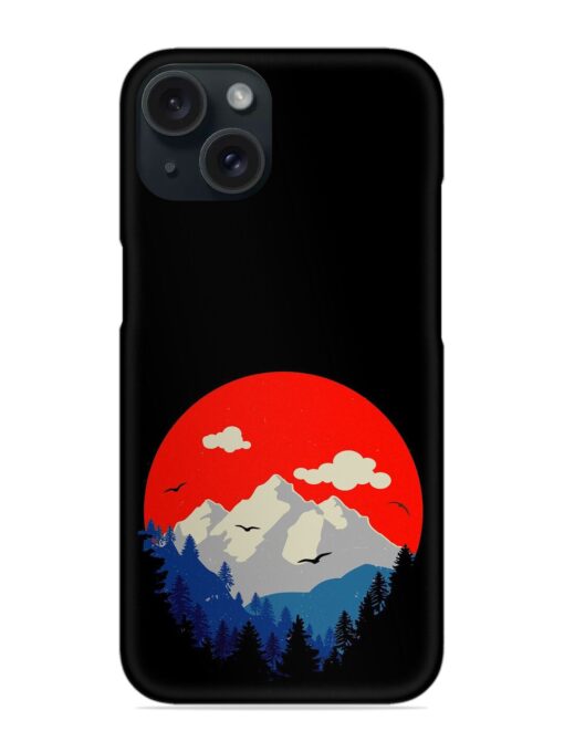 Mountain Abstract Snap Case Zapvi