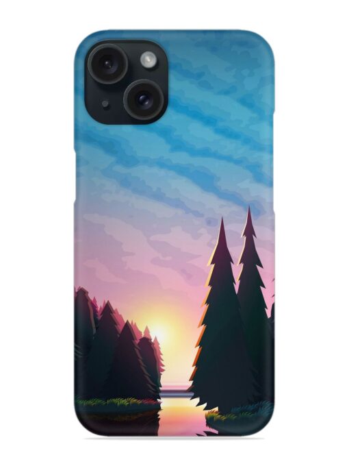 River Forest Sunrise Snap Case Zapvi