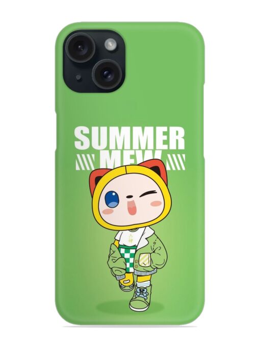 Summer Mew Snap Case Zapvi