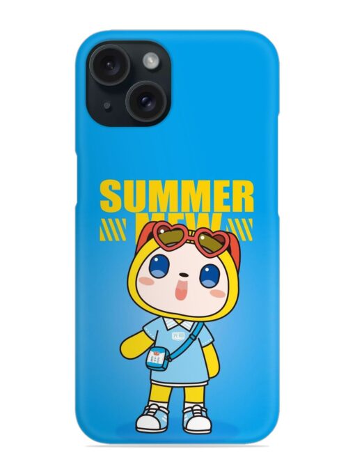 Summer Mew Cartoon Snap Case Zapvi