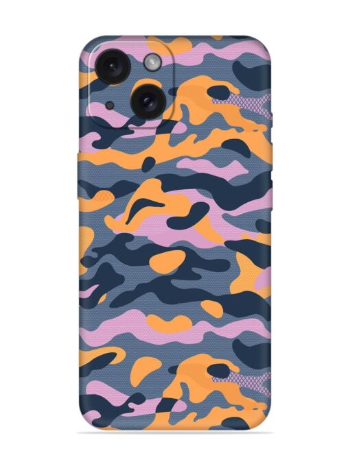 Camouflage Army Military English Orange Art Soft Silicone Case Zapvi