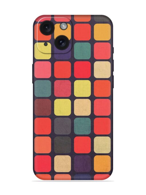 Color Square Soft Silicone Case Zapvi