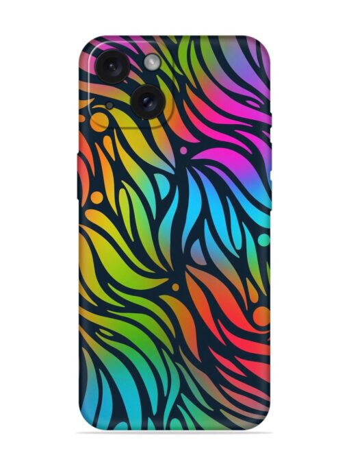 Abstract Leaf Design Soft Silicone Case Zapvi