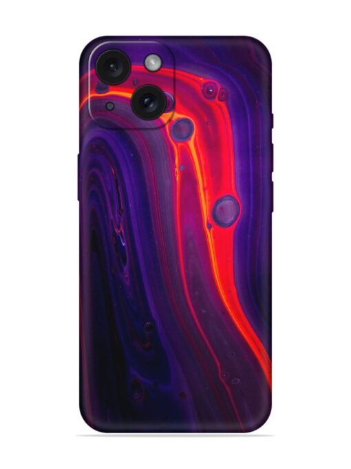 Purple Blue Abstract Painting Background Soft Silicone Case Zapvi