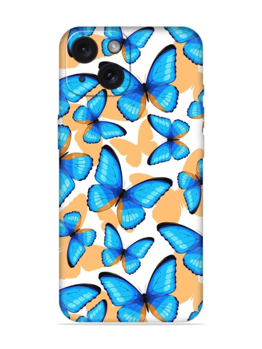 Blue Tropical Butterflies Soft Silicone Case Zapvi