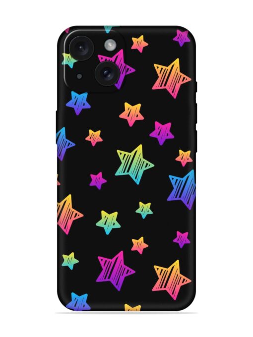 Abstract Black Rainbow Soft Silicone Case Zapvi