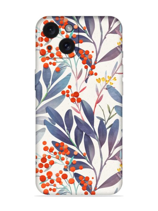 Seamless Floral Pattern Soft Silicone Case Zapvi