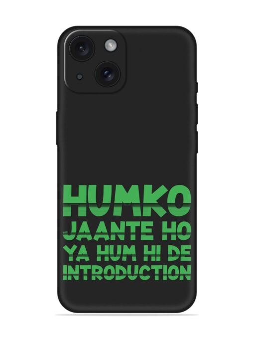 Humorous Hindi Quote Soft Silicone Case Zapvi