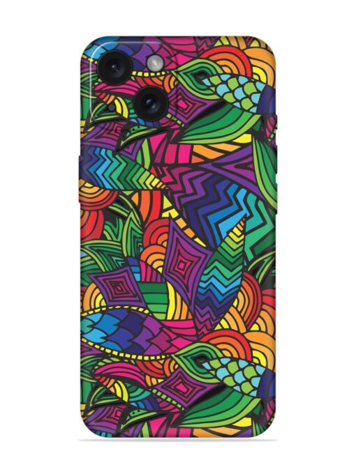 Abstract Multicolor Seamless Soft Silicone Case Zapvi