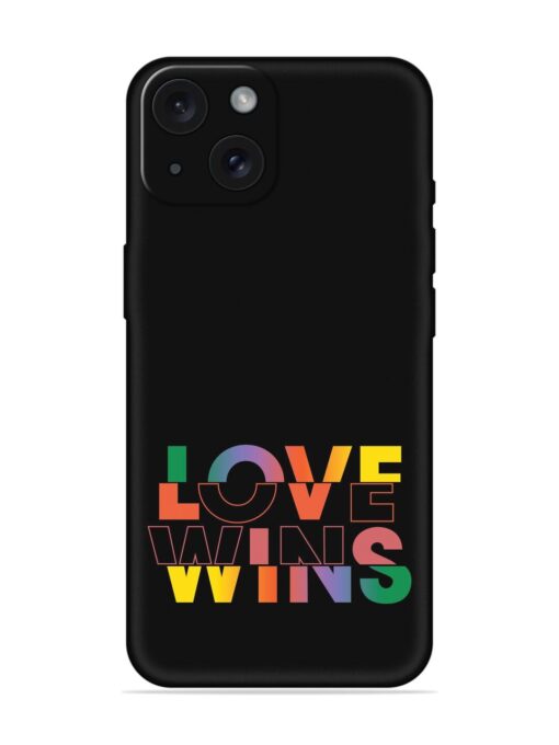 Love Wins Graphic Design Soft Silicone Case Zapvi