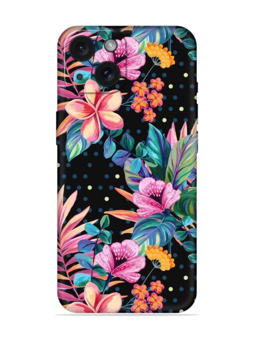 Seamless Floral Pattern Soft Silicone Case Zapvi