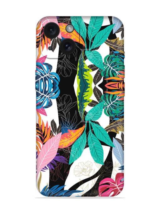 Floral Pattern Bright Soft Silicone Case Zapvi