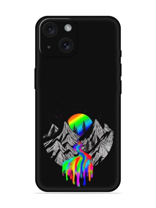 Rainbow Color Mountain Soft Silicone Case Zapvi