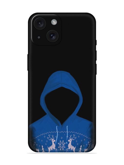 Faceless Blue Hooded Soft Silicone Case Zapvi