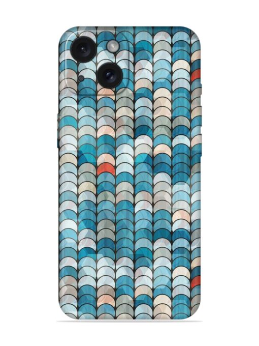 Abstract Blue Circle Soft Silicone Case Zapvi